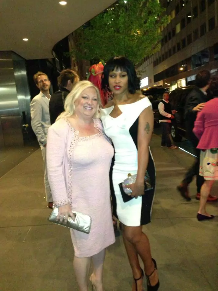 Susan Trombetti with Eve