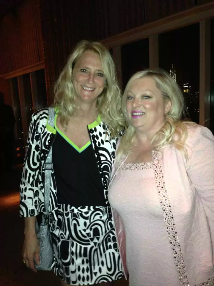 Susan Trombetti with Nanette Lapore