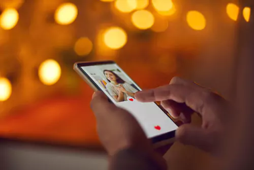 Searching dating app